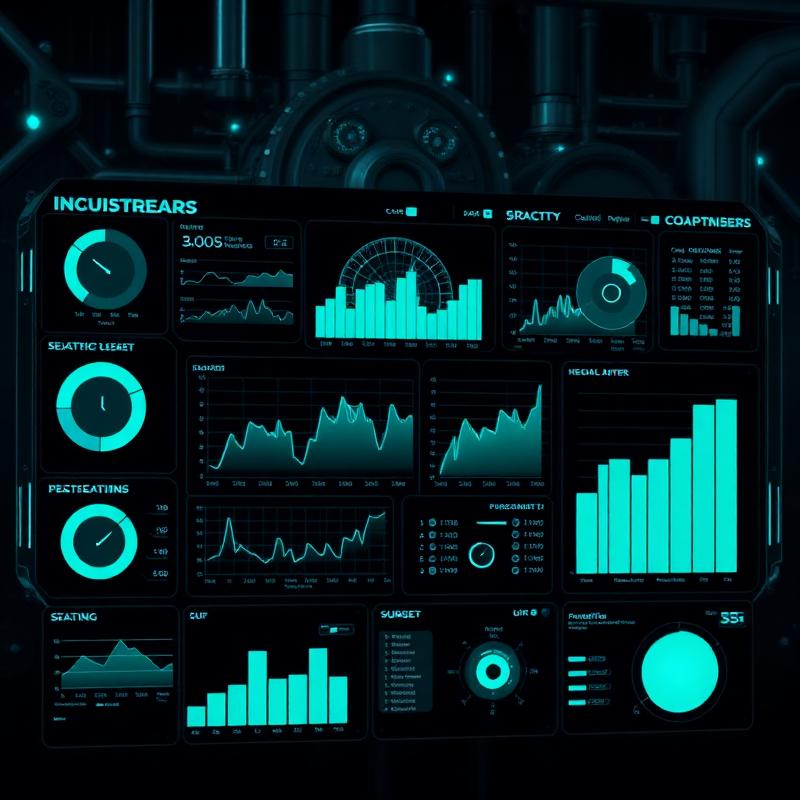 Dashboard de telemetria industrial Mosle